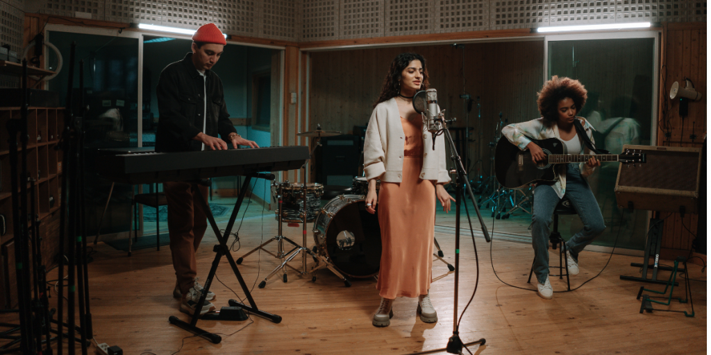 Muziek opnemen in de studio