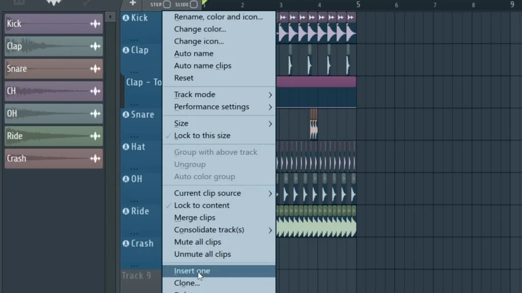 Track Toevoegen met Insert One